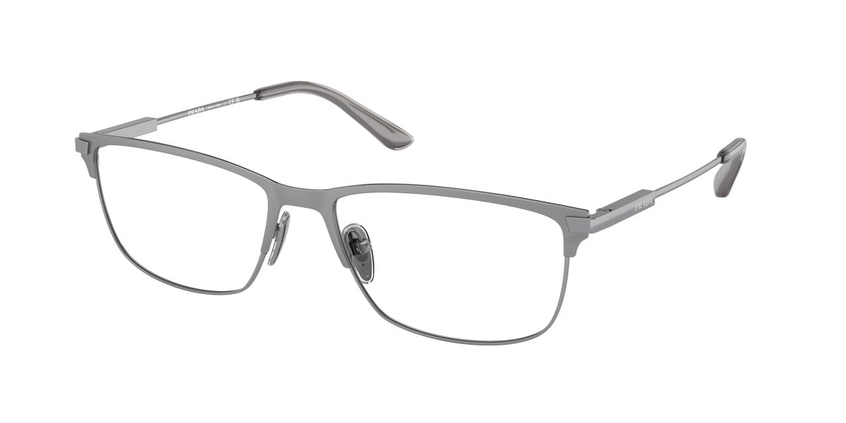 0PR 55ZV - Prada - Grey - (Gunmetal Matte/Shiny 16F1O1) - 57 - 17 - 145 MM - Ardor Eyewear 8056597746984