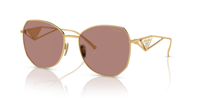 0PR 57YS - Prada - (Gold) Light Brown - 57 - 18 - 140 MM - Ardor Eyewear 8056597974004