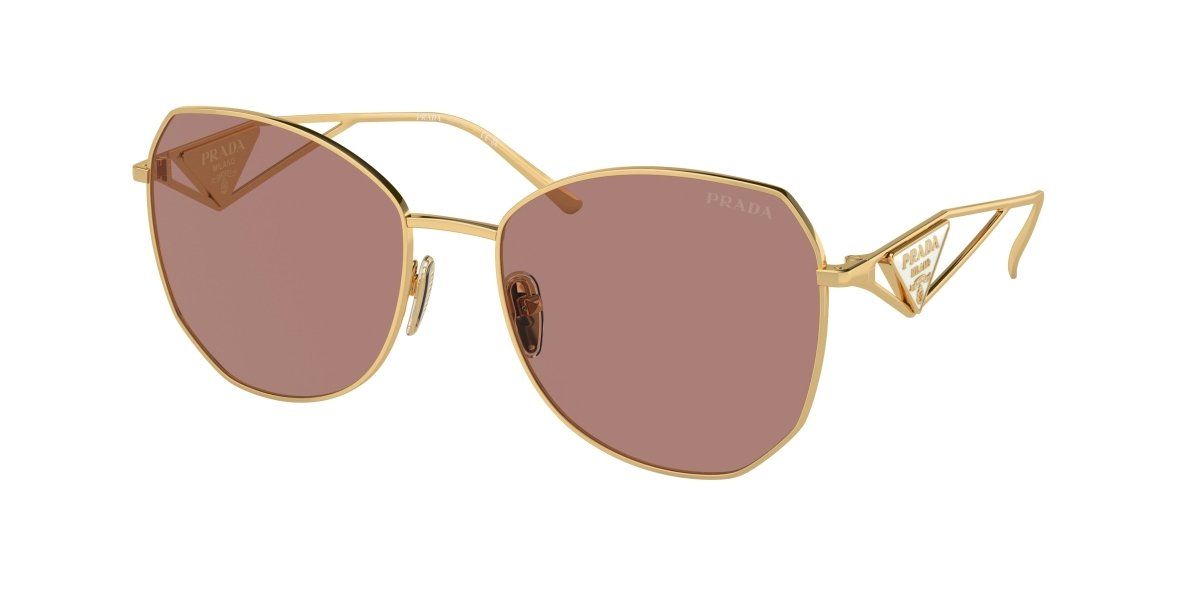 0PR 57YS - Prada - (Gold) Light Brown - 57 - 18 - 140 MM - Ardor Eyewear 8056597974004