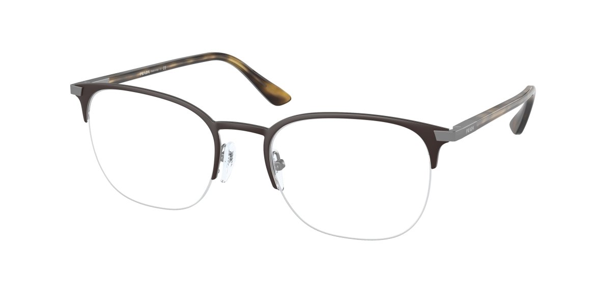 0PR 57YV - Prada - Brown - (Matte Brown 02Q1O1) - 52 - 20 - 145 MM - Ardor Eyewear 8056597516693