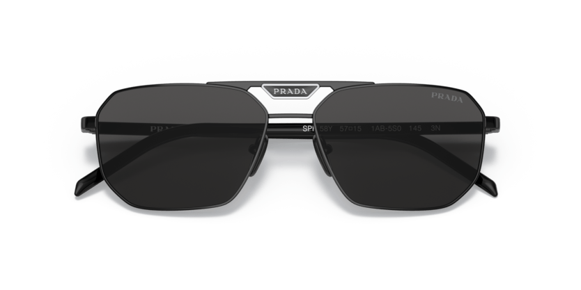 0PR 58YS - Prada - Frame: Black - (Black 1AB5S0) - Lens: Dark Grey - 57 MM - Ardor Eyewear