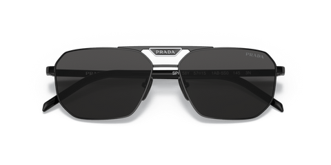 0PR 58YS - Prada - Frame: Black - (Black 1AB5S0) - Lens: Dark Grey - 57 MM - Ardor Eyewear