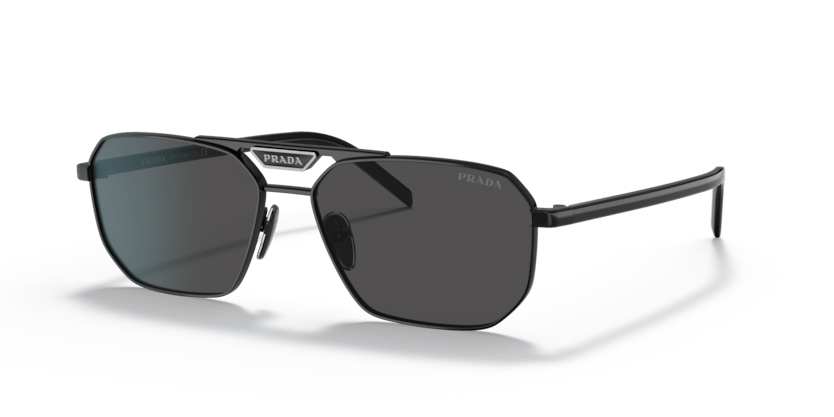 0PR 58YS - Prada - Frame: Black - (Black 1AB5S0) - Lens: Dark Grey - 57 MM - Ardor Eyewear