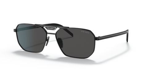 0PR 58YS - Prada - Frame: Black - (Black 1AB5S0) - Lens: Dark Grey - 57 MM - Ardor Eyewear