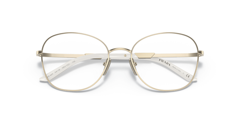 0PR 64YV - Prada - Gold - (Pale Gold/Talco 09U1O1) - 54 - 18 - 135 MM - Ardor Eyewear 8056597626101