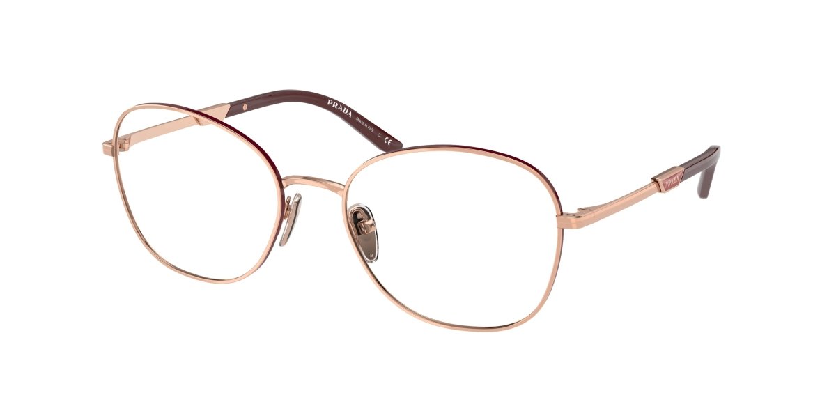 0PR 64YV - Prada - Gold - (Rose Gold/Rosso 16A1O1) - 52 - 18 - 135 MM - Ardor Eyewear 8056597626132