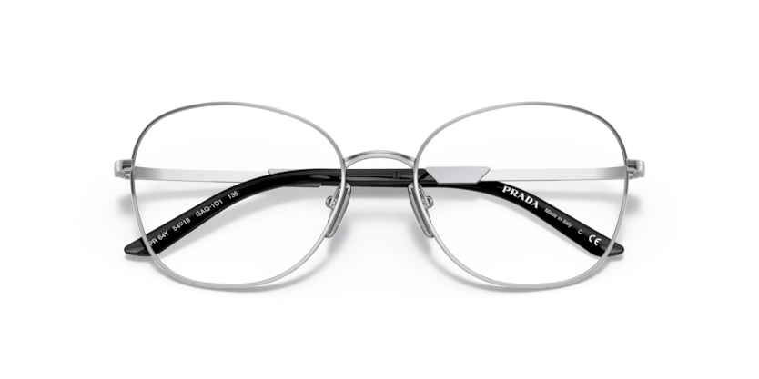 0PR 64YV - Prada - Silver - (Silver/Black GAQ1O1) - 54 - 18 - 135 MM - Ardor Eyewear 8056597626323