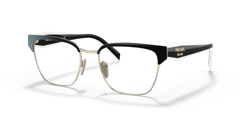 0PR 65YV - Prada - Black - (Black/Pale Gold 18A1O1) - 53 - 18 - 140 MM - Ardor Eyewear 8056597626774