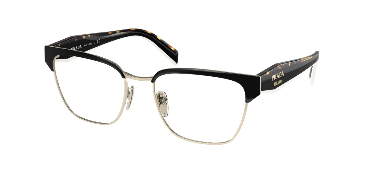 0PR 65YV - Prada - Black - (Black/Pale Gold AAV1O1) - 53 - 18 - 140 MM - Ardor Eyewear 8056597626798