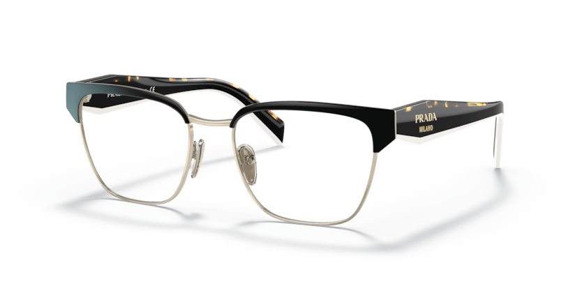 0PR 65YV - Prada - Black - (Black/Pale Gold AAV1O1) - 53 - 18 - 140 MM - Ardor Eyewear 8056597626798