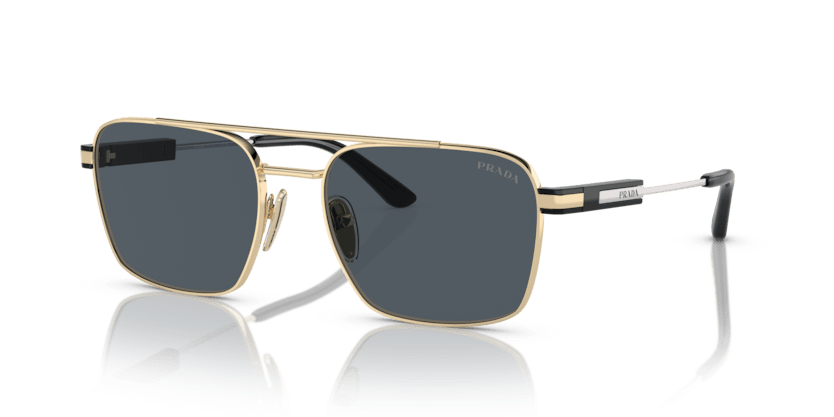 0PR 67ZS - Prada - Frame: Gold - (Pale Gold ZVN09T) - Lens: Dark Grey - 56 MM - Ardor Eyewear