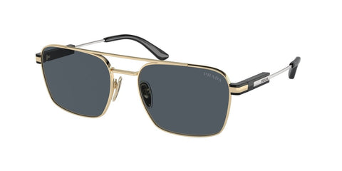 0PR 67ZS - Prada - Frame: Gold - (Pale Gold ZVN09T) - Lens: Dark Grey - 56 MM - Ardor Eyewear