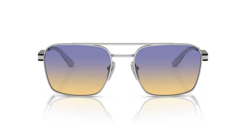 0PR 67ZS - Prada - Frame: Silver - (Silver 1BC06Z) - Lens: Iris Sfumato Sole - 56 MM - Ardor Eyewear