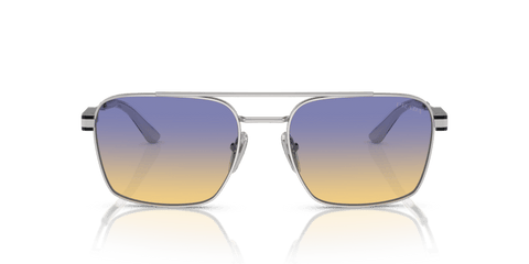 0PR 67ZS - Prada - Frame: Silver - (Silver 1BC06Z) - Lens: Iris Sfumato Sole - 56 MM - Ardor Eyewear