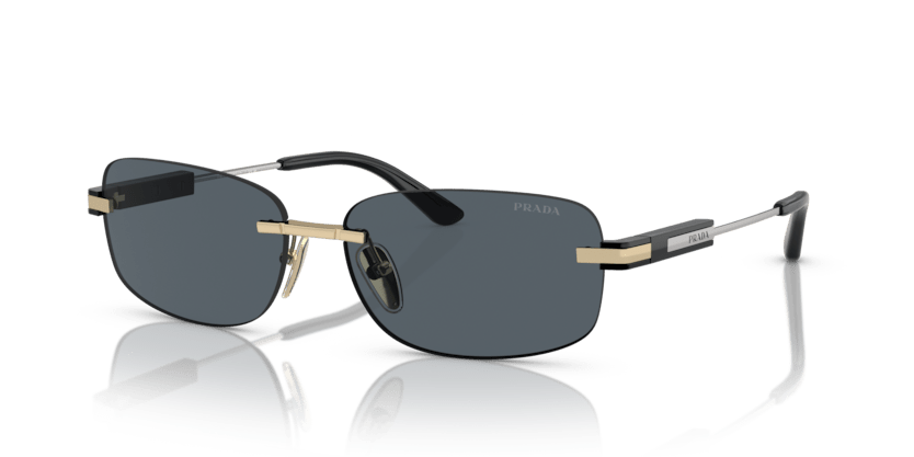 0PR 68ZS - Prada - (Pale Gold) Dark Grey - 60 - 15 - 145 MM - Ardor Eyewear 8056597877886