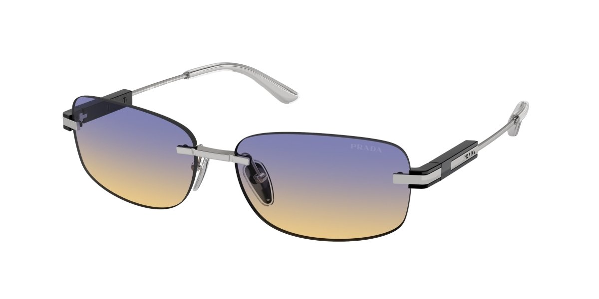 0PR 68ZS - Prada - (Silver) Iris Sfumato Sole - 60 - 15 - 145 MM - Ardor Eyewear 8056597877855