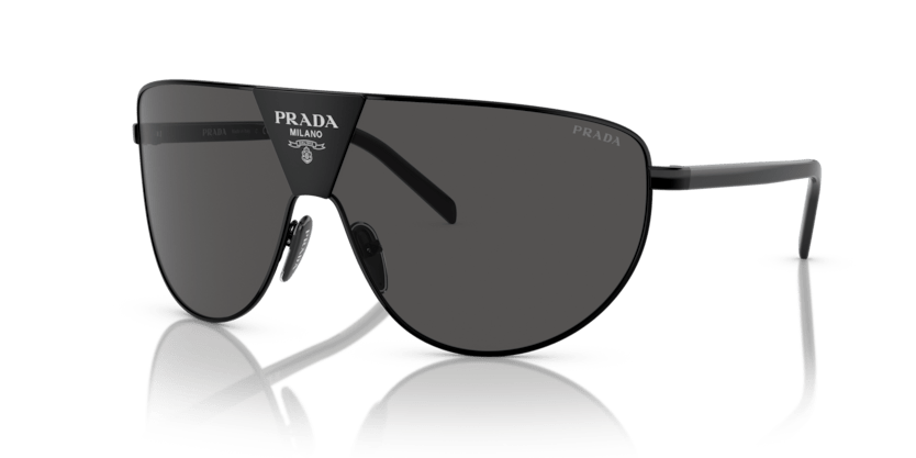 0PR 69ZS - Prada - (Black) Dark Grey - 37 - 137 - 130 MM - Ardor Eyewear 8056597844260