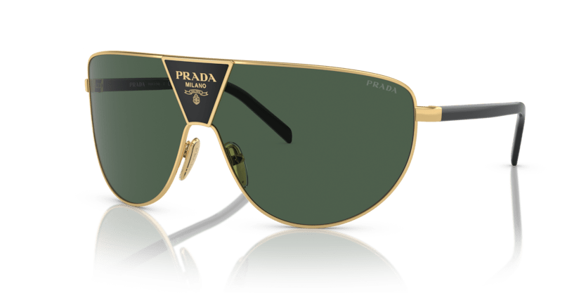 0PR 69ZS - Prada - (Gold) Green - 37 - 137 - 130 MM - Ardor Eyewear 8056597844284