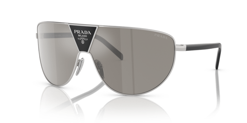 0PR 69ZS - Prada - (Silver) Light Grey Mirror Silver - 37 - 137 - 130 MM - Ardor Eyewear 8056597844277