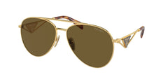 0PR 73ZS - Prada - (Gold) Dark Brown - 58 - 14 - 140 MM - Ardor Eyewear 8056597899703