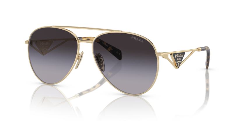 0PR 73ZS - Prada - (Pale Gold) Grey Gradient - 58 - 14 - 140 MM - Ardor Eyewear 8056597899765