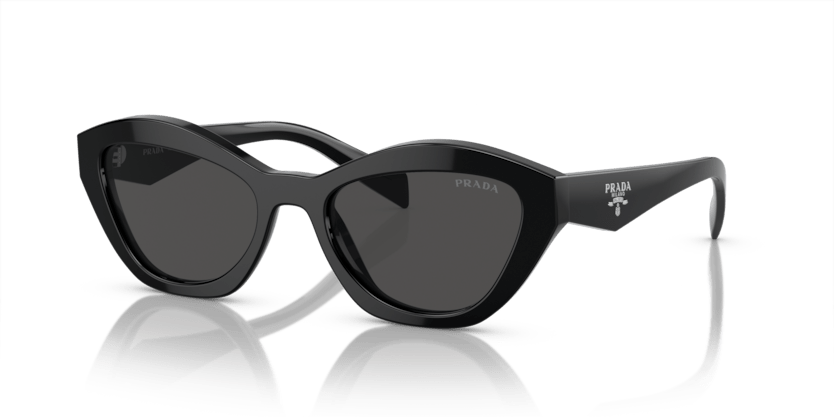 0PR A02S - Prada - (Black) Dark Grey - 52 - 19 - 140 MM - Ardor Eyewear 8056597967860