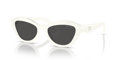 0PR A02S - Prada - (White) Dark Grey - 52 - 19 - 140 MM - Ardor Eyewear 8056597967877