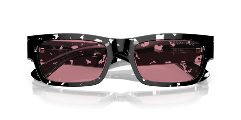 0PR A03S - Prada - (Havana Black Transparent) Red/Brown Crystal Polarized - 56 - 19 - 145 MM - Ardor Eyewear 8056597970679