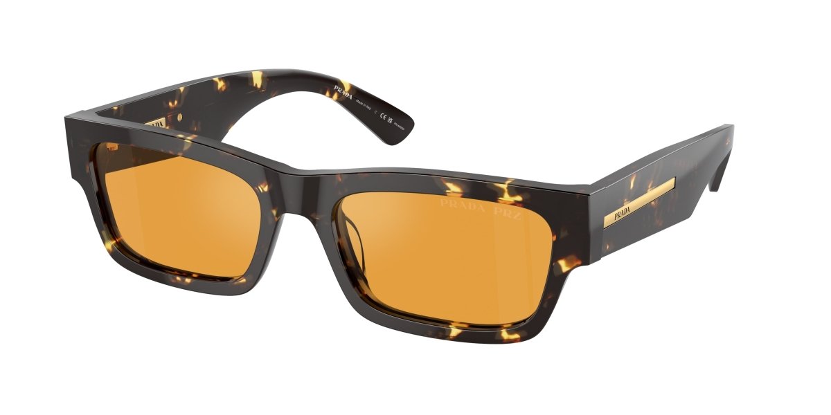 0PR A03S - Prada - (Havana Black/Yellow) Yellow Polar Polarized - 56 - 19 - 145 MM - Ardor Eyewear 8056597970693