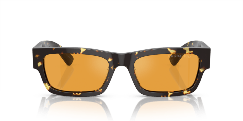 0PR A03S - Prada - (Havana Black/Yellow) Yellow Polar Polarized - 56 - 19 - 145 MM - Ardor Eyewear 8056597970693