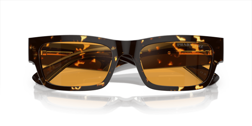 0PR A03S - Prada - (Havana Black/Yellow) Yellow Polar Polarized - 56 - 19 - 145 MM - Ardor Eyewear 8056597970693