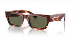 0PR A03S - Prada - (Red/Black Havana) Green Polar Polarized - 56 - 19 - 145 MM - Ardor Eyewear 8056597970662