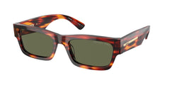 0PR A03S - Prada - (Red/Black Havana) Green Polar Polarized - 56 - 19 - 145 MM - Ardor Eyewear 8056597970662