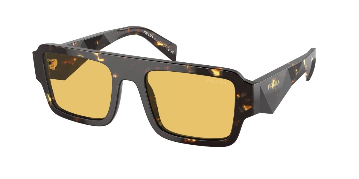 0PR A05S - Prada - (Black Malt Tortoise) Yellow - 53 - 20 - 145 MM - Ardor Eyewear 8056597971836