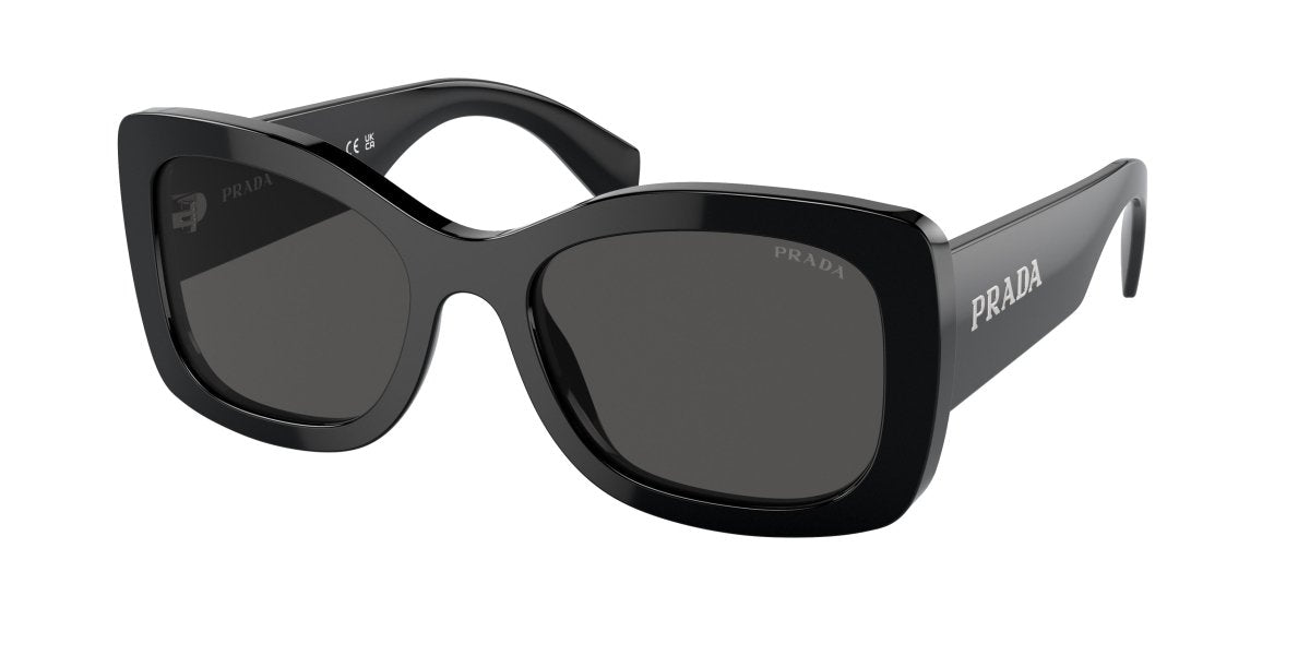 0PR A08S - Prada - (Black) Dark Grey - 56 - 20 - 145 MM - Ardor Eyewear 8056597946704