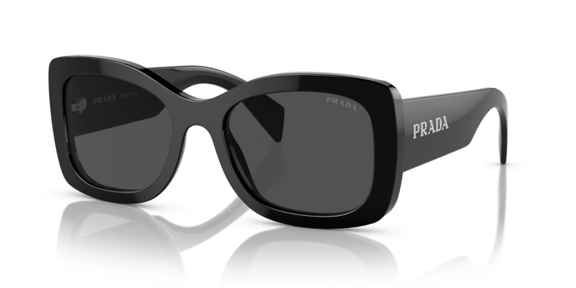 0PR A08S - Prada - (Black) Dark Grey - 56 - 20 - 145 MM - Ardor Eyewear 8056597946704