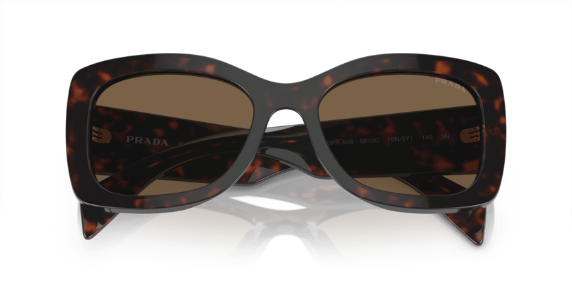 0PR A08S - Prada - (Briar Tortoise) Dark Brown Polarized - 56 - 20 - 145 MM - Ardor Eyewear 8056597971669