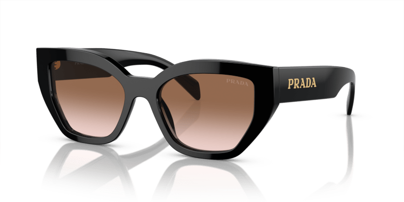 0PR A09S - Prada - (Black) Brown Gradient - 53 - 18 - 145 MM - Ardor Eyewear 8056262141489