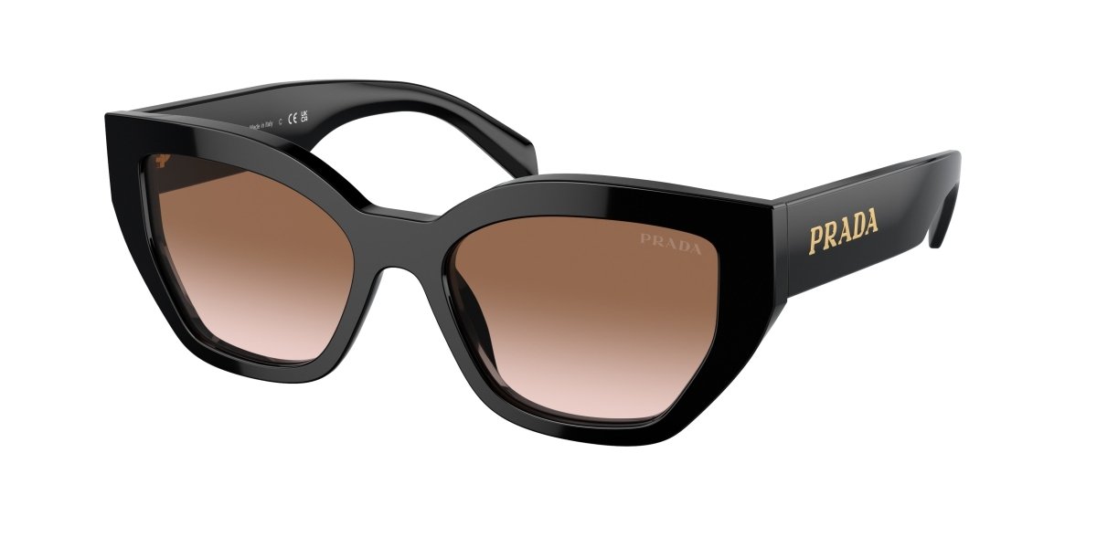 0PR A09S - Prada - (Black) Brown Gradient - 53 - 18 - 145 MM - Ardor Eyewear 8056262141489