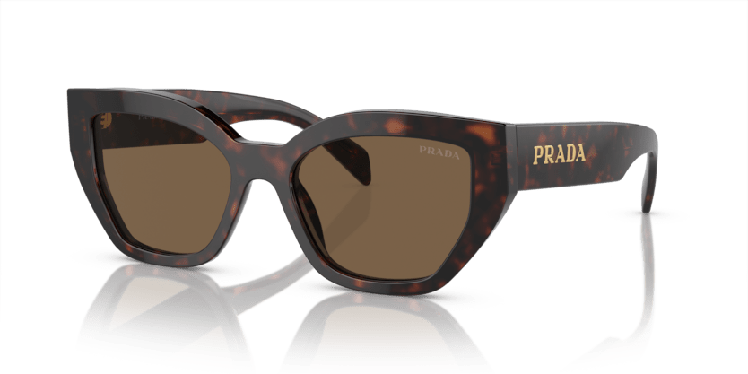 0PR A09S - Prada - (Briar Tortoise) Dark Brown - 53 - 18 - 145 MM - Ardor Eyewear 8056597971560