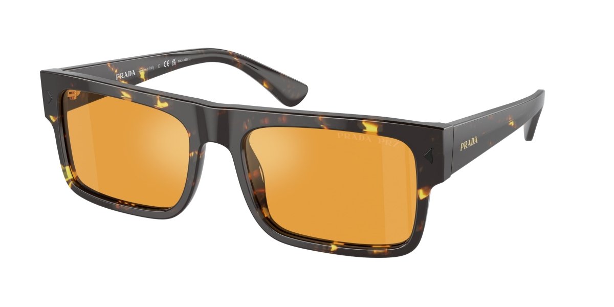 0PR A10S - Prada - (Havana Black/Yellow) Yellow Polar Polarized - 57 - 19 - 150 MM - Ardor Eyewear 8056597971010