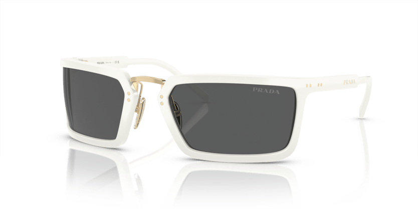 0PR A11S - Prada - (White) Dark Grey - 62 - 23 - 125 MM - Ardor Eyewear 8056597961783