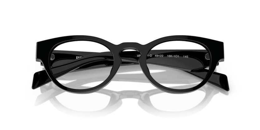 0PR A11VD - Prada - Black - (Black 16K1O1) - 49 - 22 - 145 MM - Ardor Eyewear 8056597974844