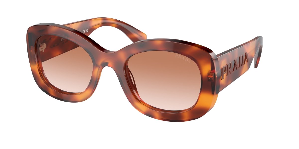 0PR A13S - Prada - (Cognac Tortoise) Cognac Sfumato Ninfea - 54 - 23 - 145 MM - Ardor Eyewear 8056262080283