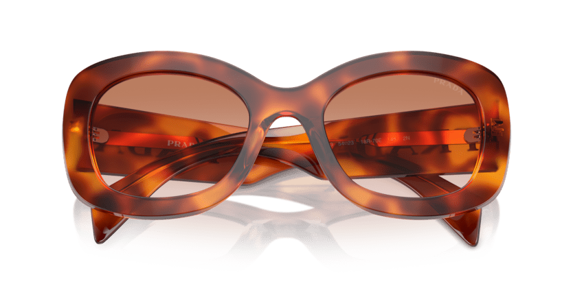 0PR A13S - Prada - (Cognac Tortoise) Cognac Sfumato Ninfea - 54 - 23 - 145 MM - Ardor Eyewear 8056262080283