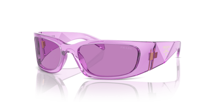 0PR A14S - Prada - (Transparent Ametyst) Purple - 60 - 18 - 120 MM - Ardor Eyewear 8056262140871