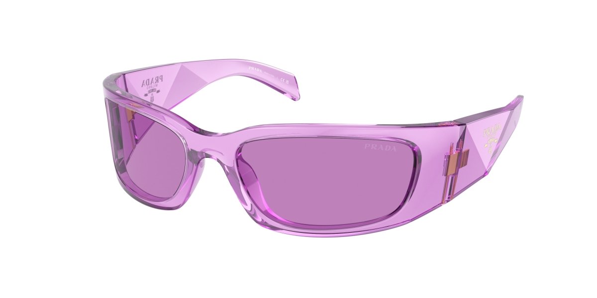 0PR A14S - Prada - (Transparent Ametyst) Purple - 60 - 18 - 120 MM - Ardor Eyewear 8056262140871