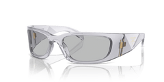 0PR A14S - Prada - (Transparent Grey) Light Grey - 60 - 18 - 120 MM - Ardor Eyewear 8056262081167