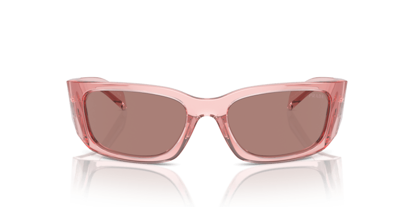 0PR A14S - Prada - (Transparent Peach) Light Brown - 60 - 18 - 120 MM - Ardor Eyewear 8056262081181