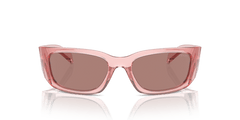 0PR A14S - Prada - (Transparent Peach) Light Brown - 60 - 18 - 120 MM - Ardor Eyewear 8056262081181